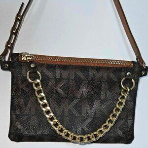 Michael Kors Brown Belt/Shoulder Bag